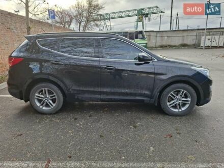 Черный Хендай Санта Фе, объемом двигателя 2.2 л и пробегом 215 тыс. км за 15500 $, фото 1 на Automoto.ua