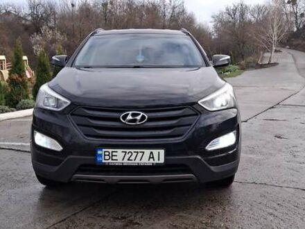 Черный Хендай Санта Фе, объемом двигателя 2 л и пробегом 205 тыс. км за 13000 $, фото 1 на Automoto.ua