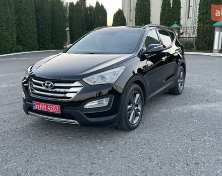 Чорний Хендай Санта Фе, об'ємом двигуна 2.2 л та пробігом 218 тис. км за 18200 $, фото 1 на Automoto.ua