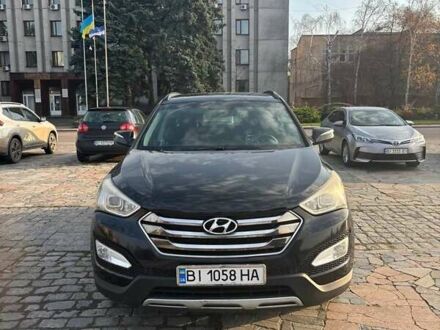 Черный Хендай Санта Фе, объемом двигателя 2.36 л и пробегом 162 тыс. км за 13900 $, фото 1 на Automoto.ua