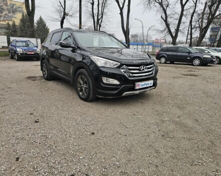 Черный Хендай Санта Фе, объемом двигателя 2.4 л и пробегом 157 тыс. км за 16500 $, фото 1 на Automoto.ua