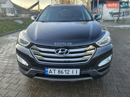 Чорний Хендай Санта Фе, об'ємом двигуна 2 л та пробігом 220 тис. км за 13600 $, фото 1 на Automoto.ua