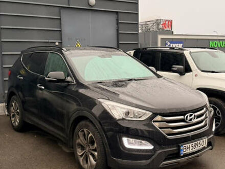 Черный Хендай Санта Фе, объемом двигателя 2.2 л и пробегом 155 тыс. км за 18499 $, фото 1 на Automoto.ua
