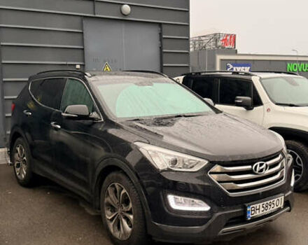 Черный Хендай Санта Фе, объемом двигателя 2.2 л и пробегом 155 тыс. км за 18499 $, фото 1 на Automoto.ua