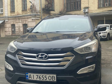 Черный Хендай Санта Фе, объемом двигателя 2.36 л и пробегом 178 тыс. км за 14200 $, фото 1 на Automoto.ua