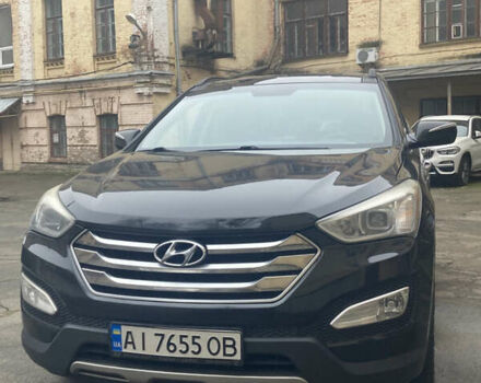 Черный Хендай Санта Фе, объемом двигателя 2.36 л и пробегом 178 тыс. км за 14200 $, фото 1 на Automoto.ua