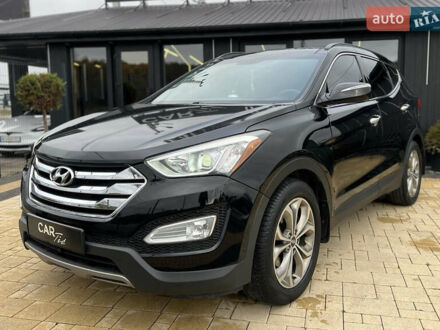 Чорний Хендай Санта Фе, об'ємом двигуна 2 л та пробігом 176 тис. км за 13600 $, фото 1 на Automoto.ua