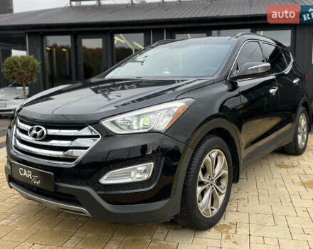 Черный Хендай Санта Фе, объемом двигателя 2 л и пробегом 176 тыс. км за 13600 $, фото 1 на Automoto.ua