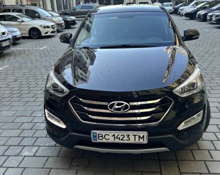 Чорний Хендай Санта Фе, об'ємом двигуна 2 л та пробігом 110 тис. км за 18200 $, фото 1 на Automoto.ua