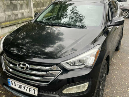 Чорний Хендай Санта Фе, об'ємом двигуна 2.2 л та пробігом 202 тис. км за 16600 $, фото 1 на Automoto.ua