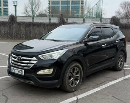 Черный Хендай Санта Фе, объемом двигателя 2.35 л и пробегом 135 тыс. км за 16900 $, фото 1 на Automoto.ua
