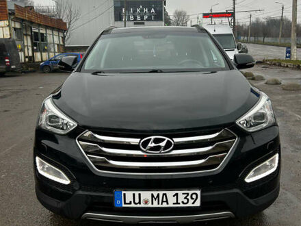 Чорний Хендай Санта Фе, об'ємом двигуна 2.2 л та пробігом 180 тис. км за 19600 $, фото 1 на Automoto.ua