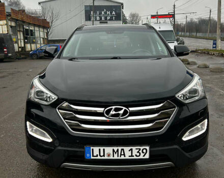 Черный Хендай Санта Фе, объемом двигателя 2.2 л и пробегом 180 тыс. км за 19600 $, фото 1 на Automoto.ua