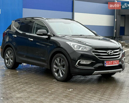 Черный Хендай Санта Фе, объемом двигателя 2.2 л и пробегом 190 тыс. км за 20999 $, фото 1 на Automoto.ua