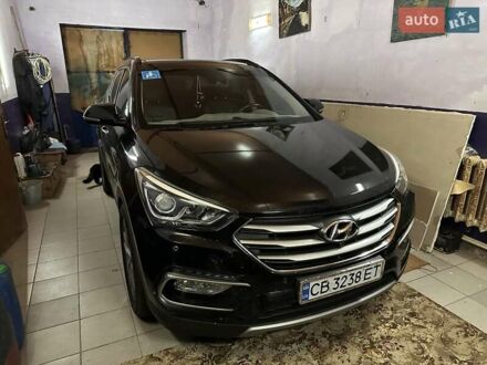 Хендай Санта Фе 2016 в Нежине на Automoto.ua Черный Хендай Санта Фе, объемом двигателя 2.2 л и пробегом 87 тыс. км за 21500 $, фото 1 на Automoto.ua