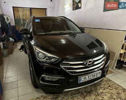 Чорний Хендай Санта Фе, об'ємом двигуна 2.2 л та пробігом 87 тис. км за 21500 $, фото 1 на Automoto.ua