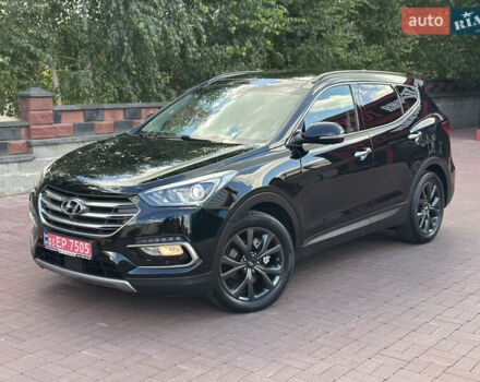Чорний Хендай Санта Фе, об'ємом двигуна 2.2 л та пробігом 130 тис. км за 22400 $, фото 1 на Automoto.ua