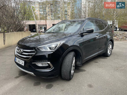 Хендай Санта Фе 2016 в Кривом Роге на Automoto.ua Черный Хендай Санта Фе, объемом двигателя 2 л и пробегом 82 тыс. км за 22300 $, фото 1 на Automoto.ua