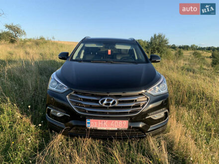Чорний Хендай Санта Фе, об'ємом двигуна 2.2 л та пробігом 215 тис. км за 23900 $, фото 1 на Automoto.ua