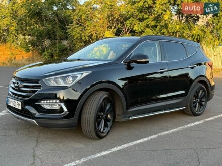 Чорний Хендай Санта Фе, об'ємом двигуна 2 л та пробігом 225 тис. км за 17500 $, фото 1 на Automoto.ua