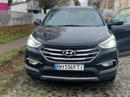 Чорний Хендай Санта Фе, об'ємом двигуна 2 л та пробігом 84 тис. км за 19446 $, фото 1 на Automoto.ua