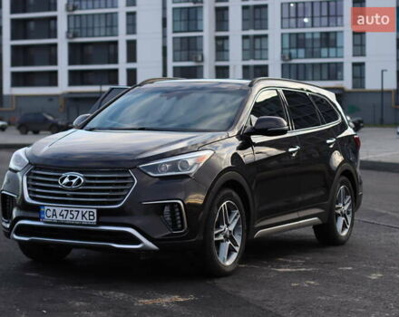 Черный Хендай Санта Фе, объемом двигателя 3.34 л и пробегом 87 тыс. км за 21500 $, фото 1 на Automoto.ua