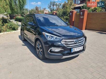 Чорний Хендай Санта Фе, об'ємом двигуна 2 л та пробігом 132 тис. км за 20700 $, фото 1 на Automoto.ua