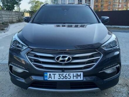 Хендай Санта Фе 2017 у Івано-Франківську на Automoto.ua Чорний Хендай Санта Фе, об'ємом двигуна 2 л та пробігом 100 тис. км за 20500 $, фото 1 на Automoto.ua