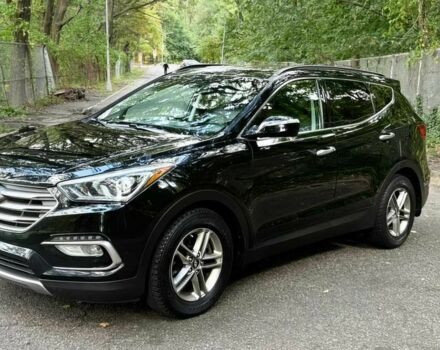 Черный Хендай Санта Фе, объемом двигателя 2.4 л и пробегом 52 тыс. км за 14100 $, фото 1 на Automoto.ua