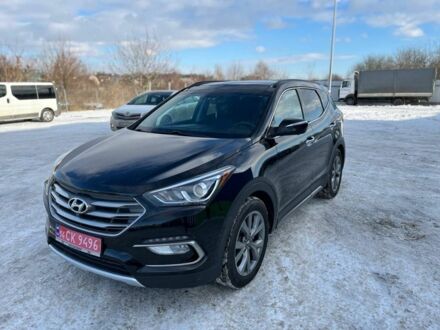 Чорний Хендай Санта Фе, об'ємом двигуна 2 л та пробігом 195 тис. км за 17200 $, фото 1 на Automoto.ua