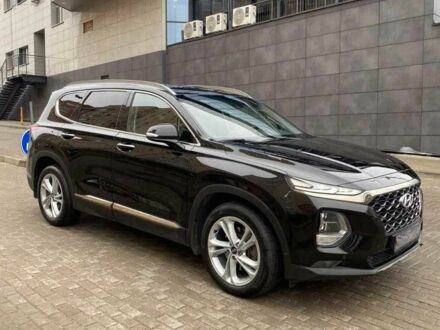 Хендай Санта Фе 2018 в Киеве на Automoto.ua Черный Хендай Санта Фе, объемом двигателя 2.2 л и пробегом 121 тыс. км за 19999 $, фото 1 на Automoto.ua