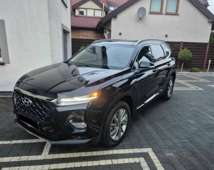 Черный Хендай Санта Фе, объемом двигателя 2.4 л и пробегом 105 тыс. км за 11200 $, фото 1 на Automoto.ua