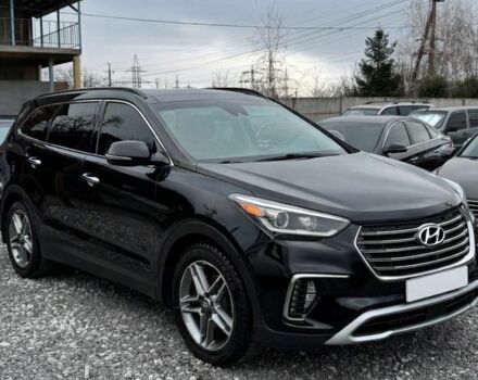 Черный Хендай Санта Фе, объемом двигателя 3.3 л и пробегом 110 тыс. км за 17800 $, фото 1 на Automoto.ua