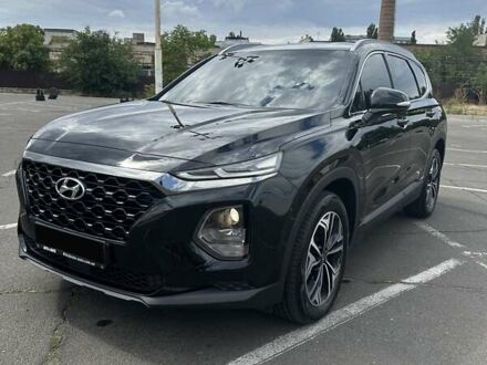 Чорний Хендай Санта Фе, об'ємом двигуна 2 л та пробігом 165 тис. км за 26500 $, фото 1 на Automoto.ua