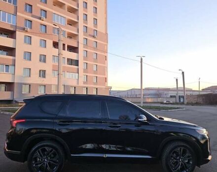 Черный Хендай Санта Фе, объемом двигателя 2 л и пробегом 61 тыс. км за 23500 $, фото 1 на Automoto.ua