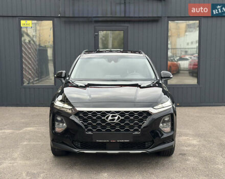 Черный Хендай Санта Фе, объемом двигателя 2 л и пробегом 72 тыс. км за 24500 $, фото 1 на Automoto.ua