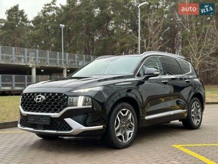 Хендай Санта Фе 2021 у Белой Церкве на Automoto.ua Чорний Хендай Санта Фе, об'ємом двигуна 1.6 л та пробігом 76 тис. км за 27700 $, фото 1 на Automoto.ua