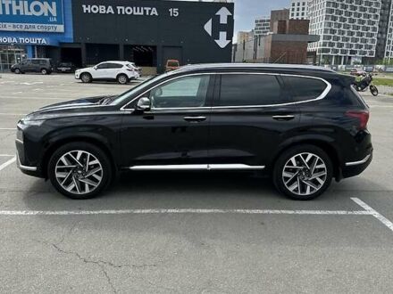Хендай Санта Фе 2021 в Киеве на Automoto.ua Черный Хендай Санта Фе, объемом двигателя 2.15 л и пробегом 82 тыс. км за 39500 $, фото 1 на Automoto.ua