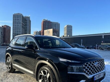 Хендай Санта Фе 2021 в Киеве на Automoto.ua Черный Хендай Санта Фе, объемом двигателя 2.5 л и пробегом 60 тыс. км за 39000 $, фото 1 на Automoto.ua
