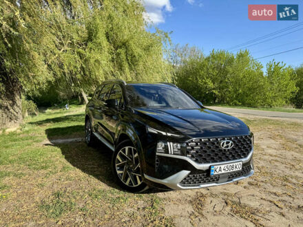 Хендай Санта Фе 2021 в Киеве на Automoto.ua Черный Хендай Санта Фе, объемом двигателя 2.15 л и пробегом 80 тыс. км за 42099 $, фото 1 на Automoto.ua