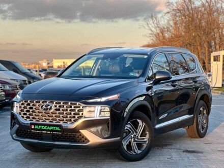 Черный Хендай Санта Фе, объемом двигателя 2.5 л и пробегом 54 тыс. км за 28990 $, фото 1 на Automoto.ua