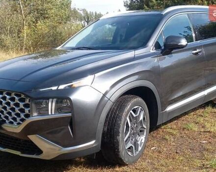 Черный Хендай Санта Фе, объемом двигателя 2.5 л и пробегом 99 тыс. км за 36000 $, фото 1 на Automoto.ua