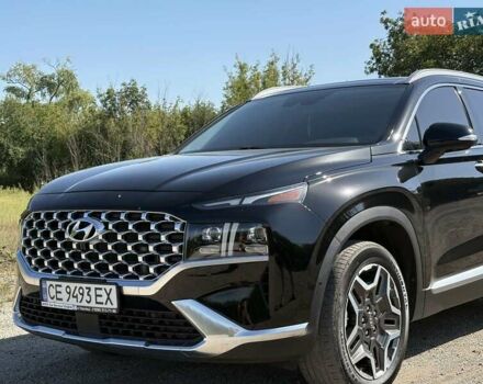 Черный Хендай Санта Фе, объемом двигателя 2.5 л и пробегом 60 тыс. км за 36500 $, фото 1 на Automoto.ua