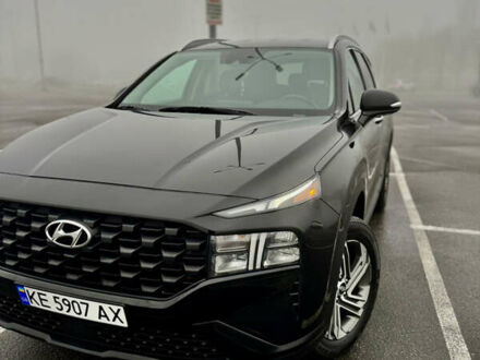 Черный Хендай Санта Фе, объемом двигателя 2.5 л и пробегом 101 тыс. км за 31500 $, фото 1 на Automoto.ua