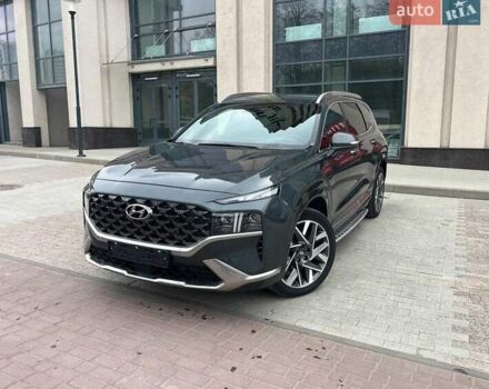 Черный Хендай Санта Фе, объемом двигателя 2.5 л и пробегом 37 тыс. км за 28300 $, фото 1 на Automoto.ua