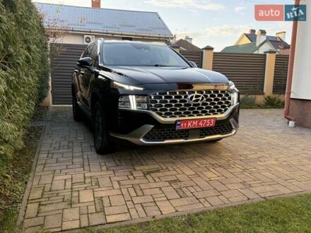 Черный Хендай Санта Фе, объемом двигателя 1.6 л и пробегом 105 тыс. км за 32300 $, фото 1 на Automoto.ua