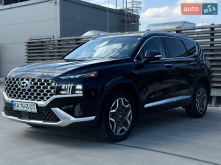 Хендай Санта Фе 2023 в Киеве на Automoto.ua Черный Хендай Санта Фе, объемом двигателя 1.6 л и пробегом 21 тыс. км за 38800 $, фото 1 на Automoto.ua