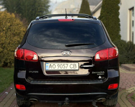 Фиолетовый Хендай Санта Фе, объемом двигателя 2.19 л и пробегом 331 тыс. км за 8600 $, фото 7 на Automoto.ua