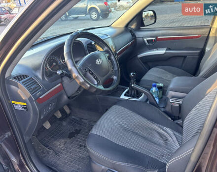 Фиолетовый Хендай Санта Фе, объемом двигателя 2.19 л и пробегом 400 тыс. км за 9000 $, фото 5 на Automoto.ua