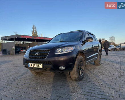 Фиолетовый Хендай Санта Фе, объемом двигателя 2.19 л и пробегом 400 тыс. км за 9000 $, фото 2 на Automoto.ua